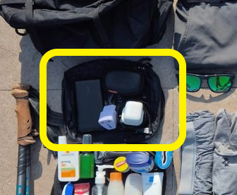 Electronics and charging kit